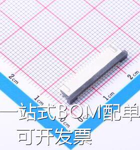 1.0K-FX-16PWB FFC/FPC连接器 1mm P数:16P 抽屉式 下接 存储器
