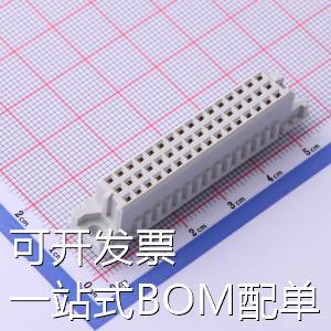 5535070-5 板对板连接器 PIN：48 间距2.54mm 母 直插 现货