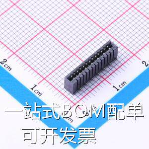 1.0-B-13PB FFC/FPC连接器 1mm P数:13P 无锁 双侧触点/上下接 存