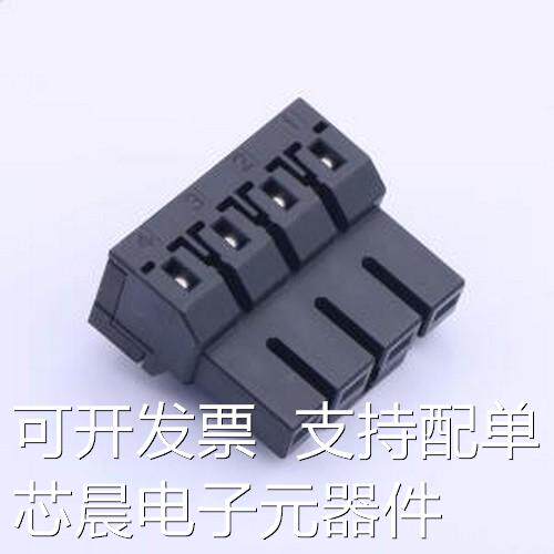 JL9EDGK-75004B01 插拔式接线端子 7.5mm 1x4P 排数:1 每排P数:4