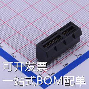 3113-110T 金手指连接器 PCI-E 1mm P数:36 镀金15u 黑色 存储器