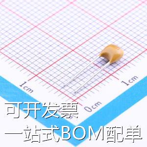 CT4-0805B105K500F1 直插独石电容(MLCC) 1uF ±10% 50V 现