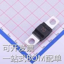 0498070.MXM6-CN 汽车保险丝 70A 32VDC 慢断 现货
