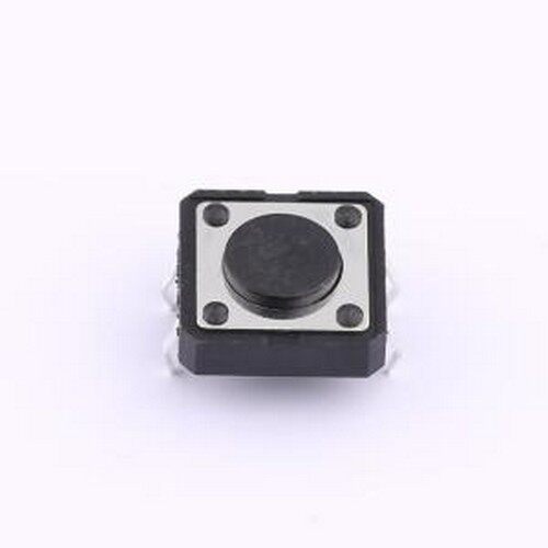 HX TS1243CJ 250gf 009 轻触开关 12x12x4.3mm 立插 轻触开关 插