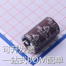 TDA200VS470M22*35 VS 牛角型电解电容 470uF 200V 现货