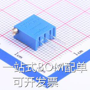 3296X-1-204LF 可调电阻/电位器 200kΩ ±10% 原装现