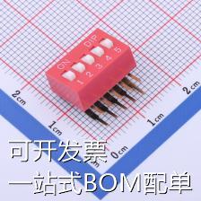 KH-BM2.54-5P-W拨码开关 KH-BM2.54-5P-W现货