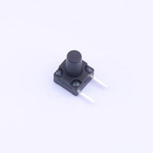 K2-1839DF-K4SW-02 轻触开关 6.2x6.2x9侧按两脚防水开关 插件原