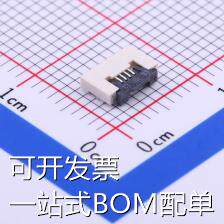 AFC30-S04FCC-00 FFC/FPC连接器 0.5mm P数:4 翻盖式 下接 现货