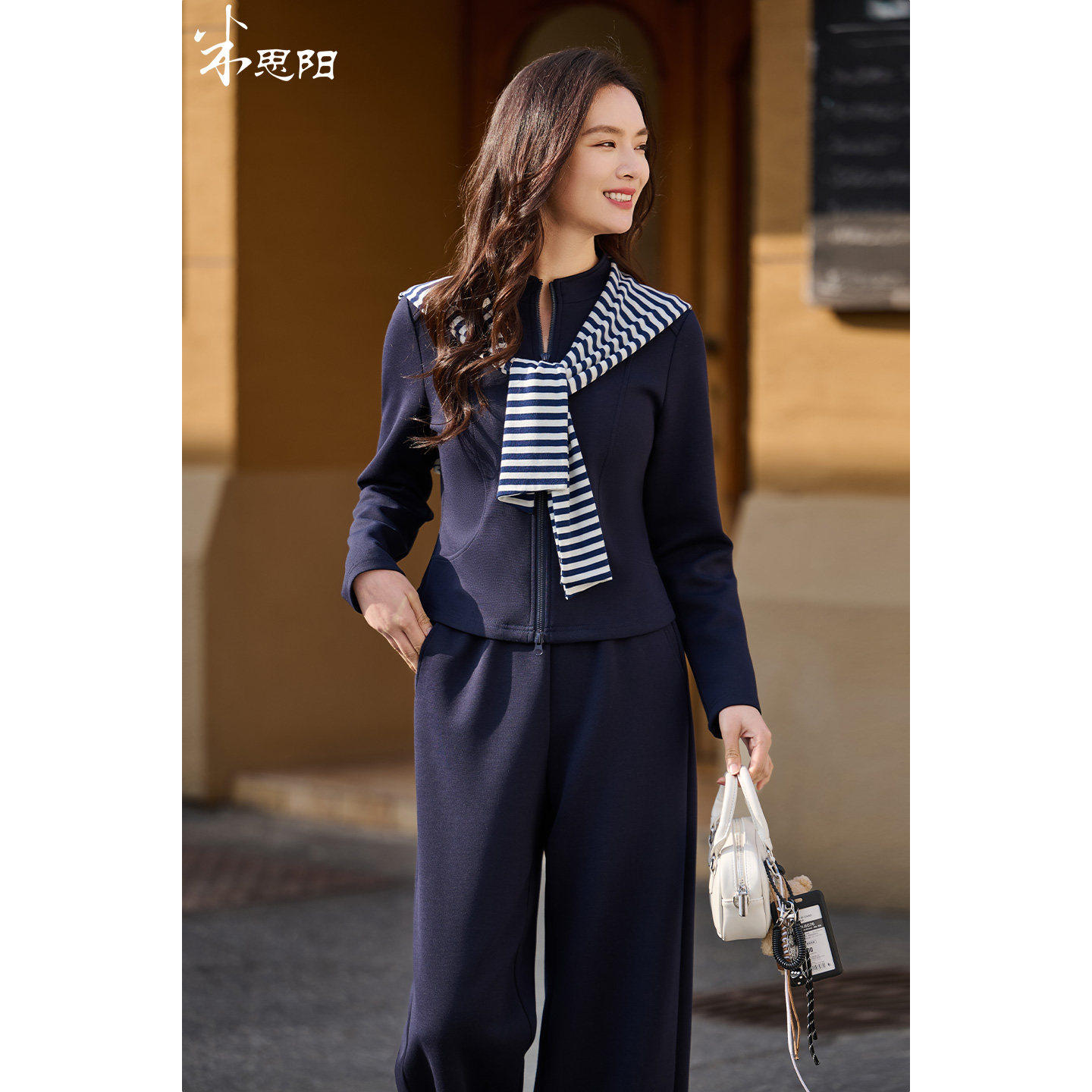 米思阳2026春季新款简运动休闲卫衣套装修身外套阔腿裤超火一整套,女装/女士精品,时尚套装,淘宝优惠券,粉丝福利购,淘宝优惠卷