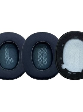 适用JBL LIVE650BTNC耳机套LIVE660BTNC E65BT Duet ANC耳罩皮套冰丝布耳套耳棉海绵套保护套耳麦套