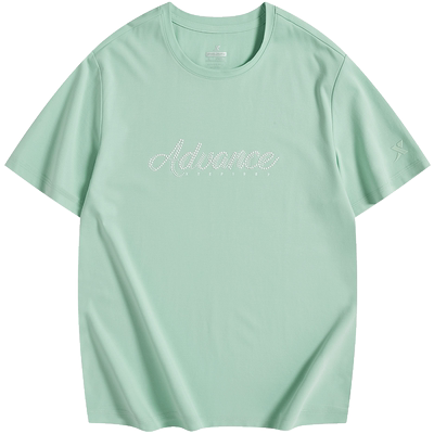 特步冰丝短袖女正品夏季新款宽松运动T恤莫代尔半袖977228010481