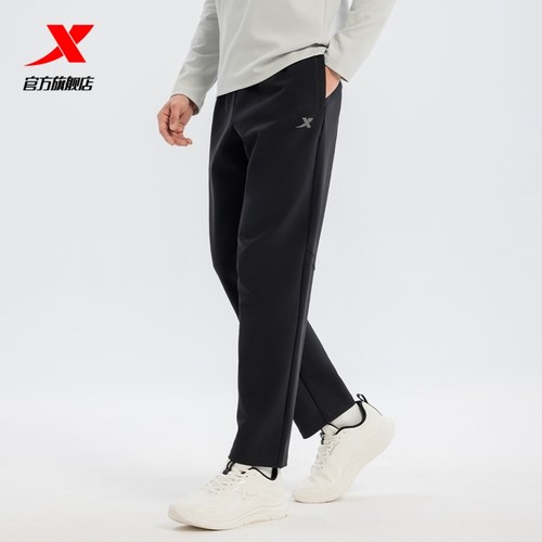 特步Ad Astra运动裤2025秋季新款时尚潮流针织长裤男975129630152