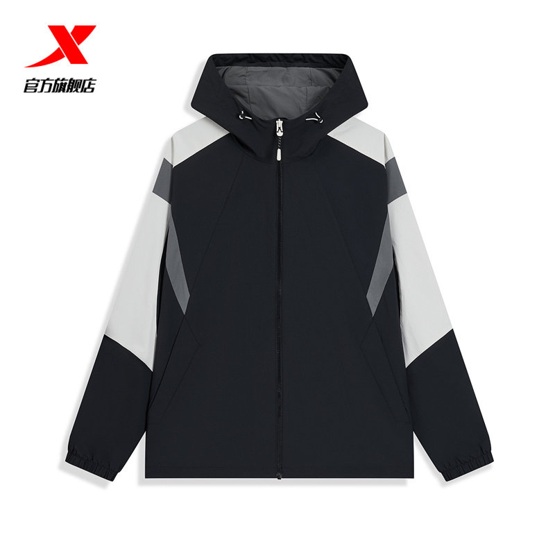 特步运动风衣男士秋季新款户外运动外套休闲连帽夹克976329150287,运动服/休闲服装,运动风衣,淘宝优惠券,粉丝福利购,淘宝优惠卷