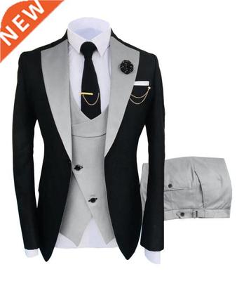 New Costume Slim Fit Men Suits Slim Fit Business Suits Groom