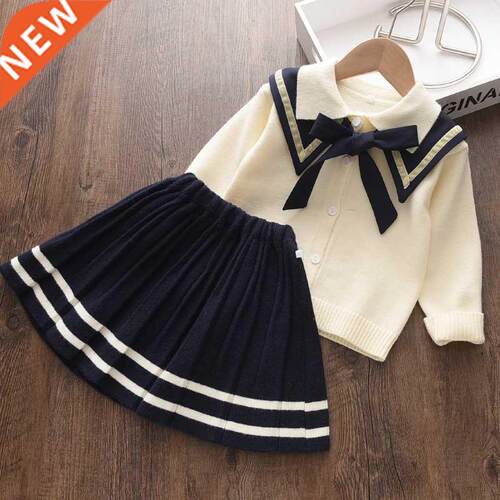 Menoea Baby Girls College Suits Spring Winter Children Sweat