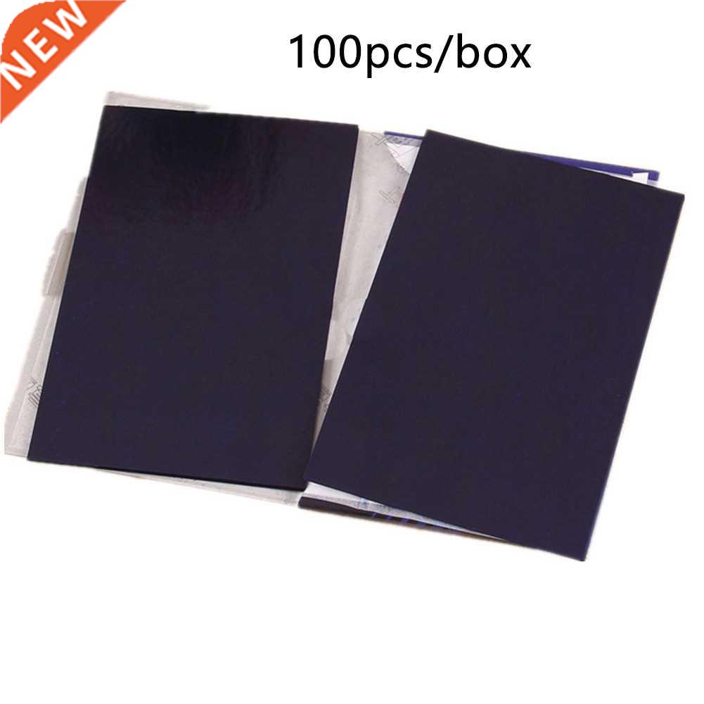 100 Pcs Thin Type School Transfer Graphite Copy Carbon Paper