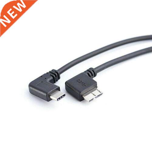 New Angle 90 Degree USB.1 Type-C to USB .0 Micro B Cable 5