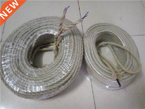 lamp wire 3m 2x0.75 Vintage hemp rope cable vintage fabric