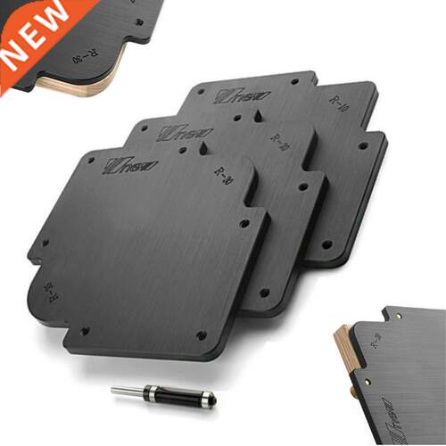 Router Table Corner Jig Radius Chamfer Profile Template Kits