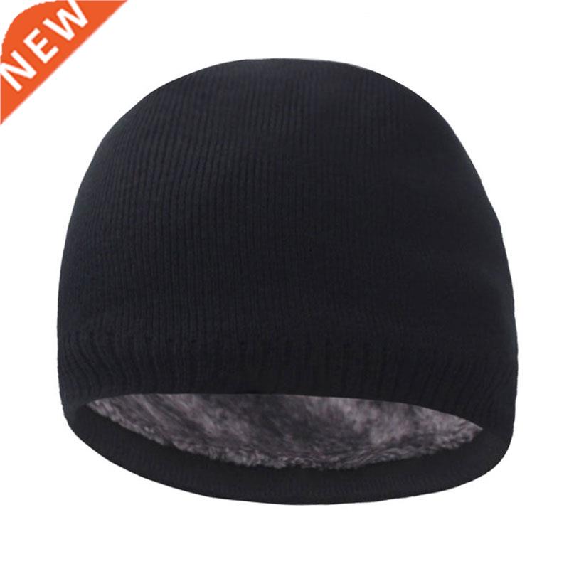 Skullies Beanies Men Knitted Hat Winter Hats For Women Caps