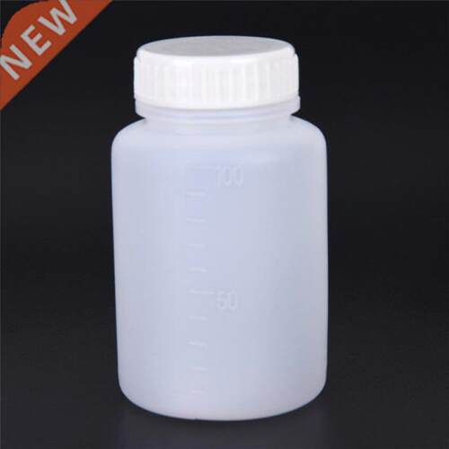 2Pcs/lot Clear 100ml Cylinder Shaped Agent ottle Plastic Ch