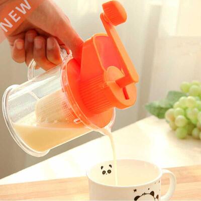 14.5*18*9.5cm Manual Soybean Milk Machine Mini Hand Crank Ju
