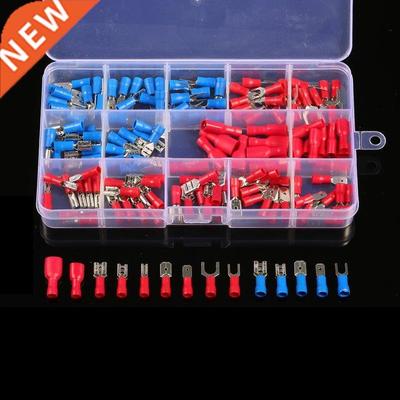 140Pcs/Box Assorted Insulated Terminals Crimp Electrical Wir