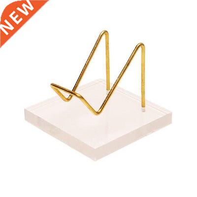Metal Jewelry Display Stand Display Holder Rack Wood