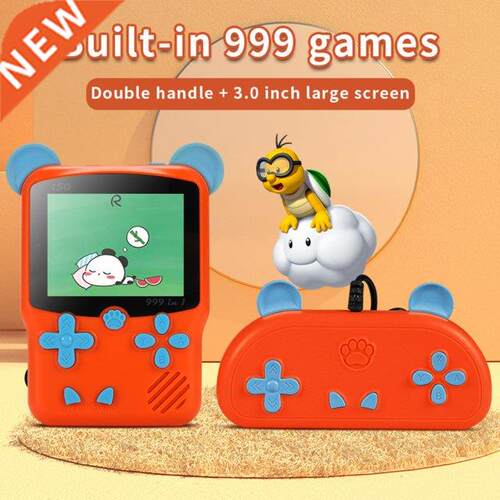 Cute Portable Kid Retro Video Game Console with Controller T