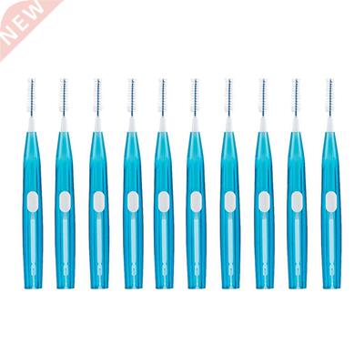 10Pcs Disposable Inter Brushes Teeth Crowns Bridges Cleaner