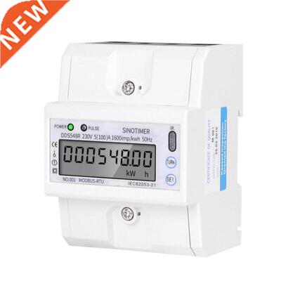 SINOTIMER DDS548R RS485 5-100A 230V AC Single Phase DIN Rail