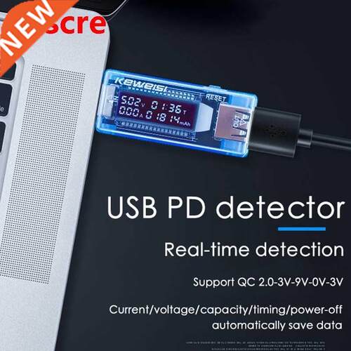 USB Current Capacity Tester Vt Current Vtage LCD Displa