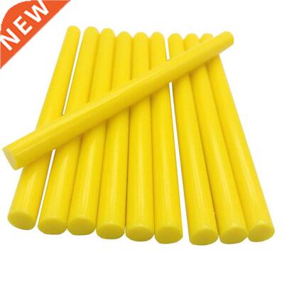 10 Pcs Yellow Color 7MM Hot Melt Glue Sticks For Electric