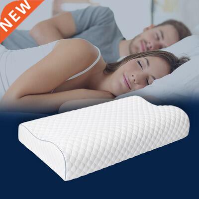 Tencel Memory Latex Pillow For Neck Pain Sleeping Neck Prote