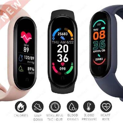 M6 Smart and racelet IP67 Waterproof Smart watch lood