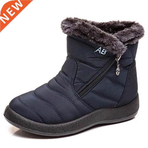 Snow Boots For Winter Fashion Warm Woman Boots Keep Warm Sli