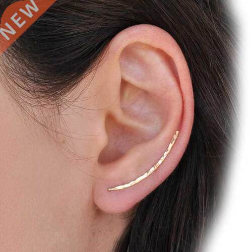 925 Silver Grillz Piercing Earrings Jewelry Ear Cuff Charm H