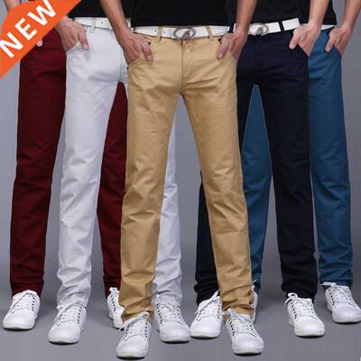 Classic 9 Color Casual Pants Men Spring summer New Business