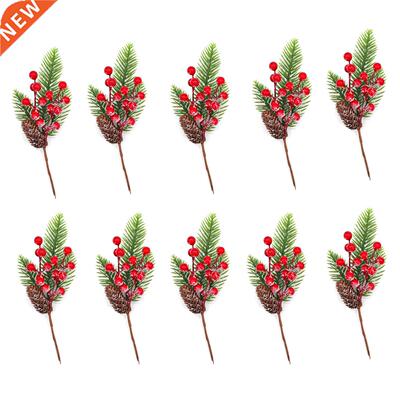 Christmas Ornament Artificial Fruit Pine Cone Decorative