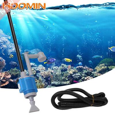 HOOMIN Electric Aquarium Fish Tank Water Change Pump