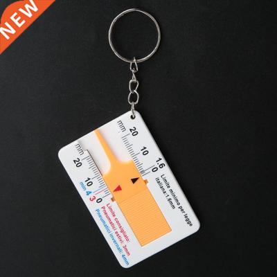 0-20mm High Accuracy Plastic Tyre Tire Depth Gauge Caliper M