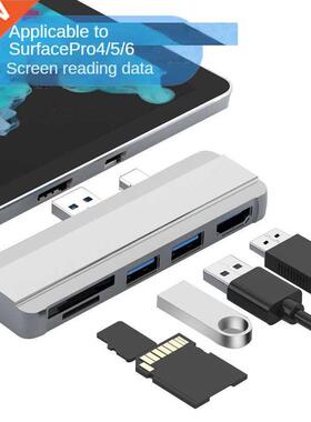 For Surface Pro 4/5/6 Multi-function Adapter Ethernet Port H