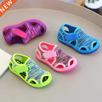 Kids Sandals Summer Kids Baby Girls Boys Non-slip Outdoor Sn
