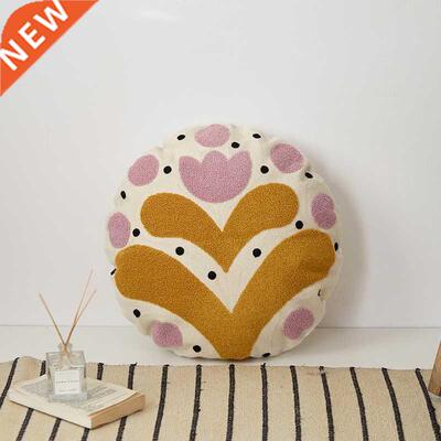 Bedroom Bed Decoration round Cushion Living Room Sofa and