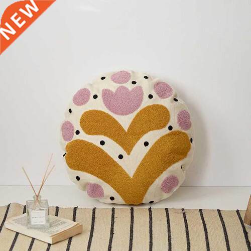 Bedroom Bed Decoration round Cushion Living Room Sofa and