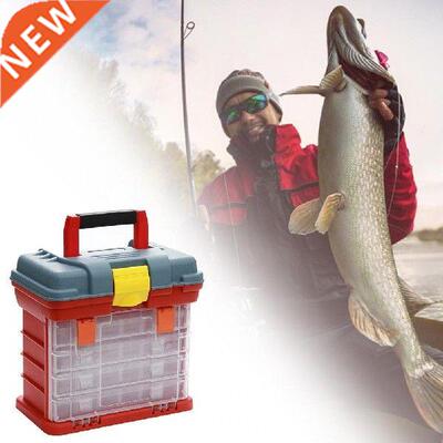 Fishing Tackle Box Tool Box Large Capacity 4-Layer