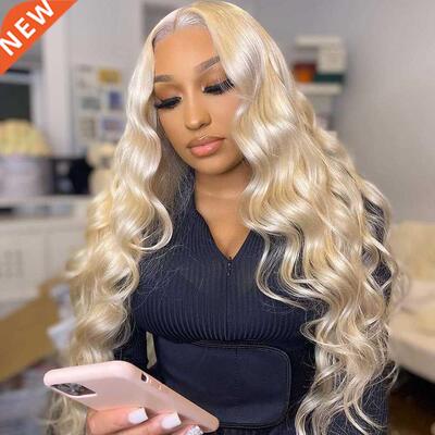 61 Lace Frontal Wig Brazilian Body Wave Lace Front Wigs For