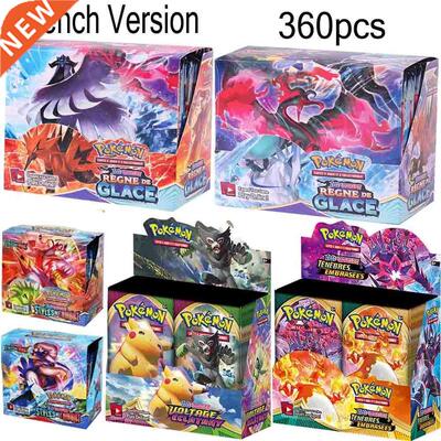360pcs New French Version Pokemon Crds TCG: Sword &mp;mp; Sh