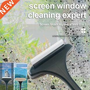 Silicone Window Brush Multifunctional Cleaning Flannel